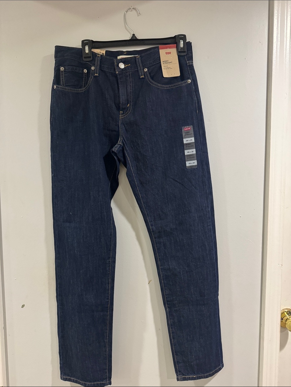 Levi's Men's Dark Indigo Slim Jeans